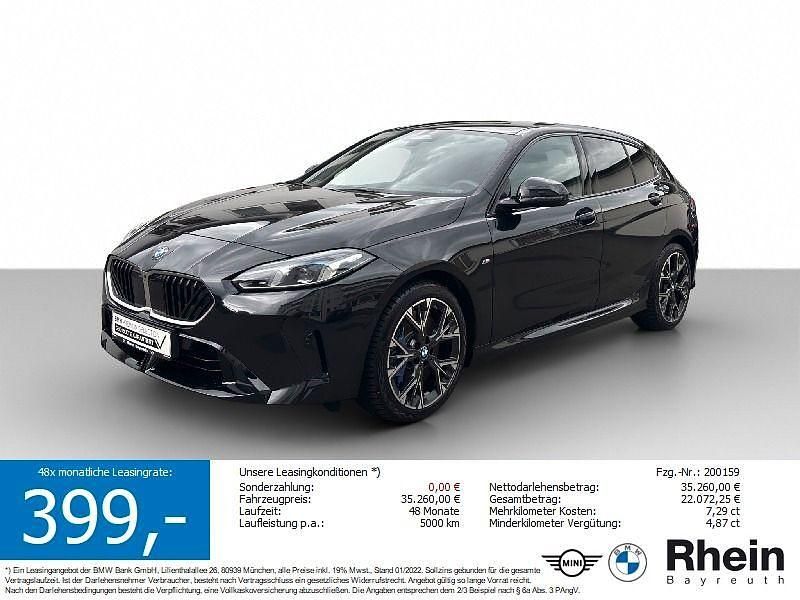 Schwarz Gebraucht 2024 BMW 120 M Sport Kleinwagen | 34.950 € (Superpreis) - Bild 1/4