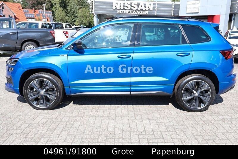 Gebraucht Skoda Karoq SportLine 150 PS (110 kW) 2024 Blau SUV