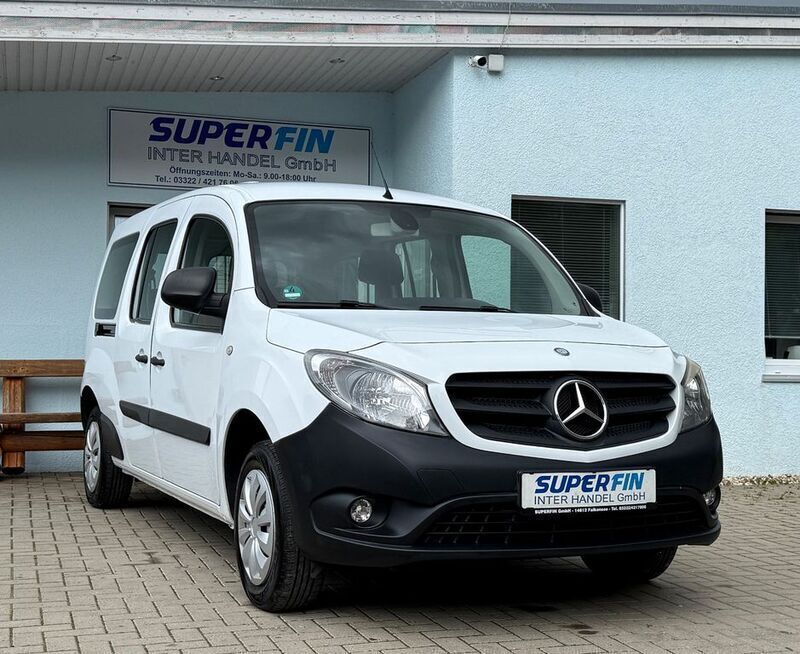 Weiß Gebraucht 2014 Mercedes Citan 109 Van / Kleinbus | 9.490 € (Teuer) - Bild 1/4