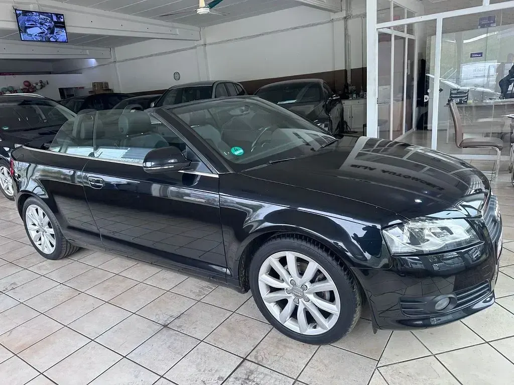 Gebraucht Audi A3 Cabriolet Ambition 160 PS (117 kW) 2009 Schwarz Cabrio