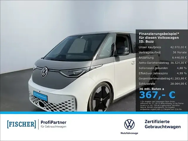 Używany VW ID. Buzz Pro 150 kW (204 KM) 2022 Minivan