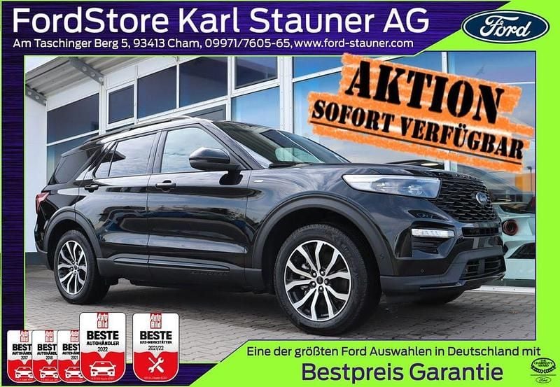 Agateblack metallic Gebraucht 2022 Ford Explorer ST-Line SUV | 47.480 € (Guter Preis) - Bild 1/4