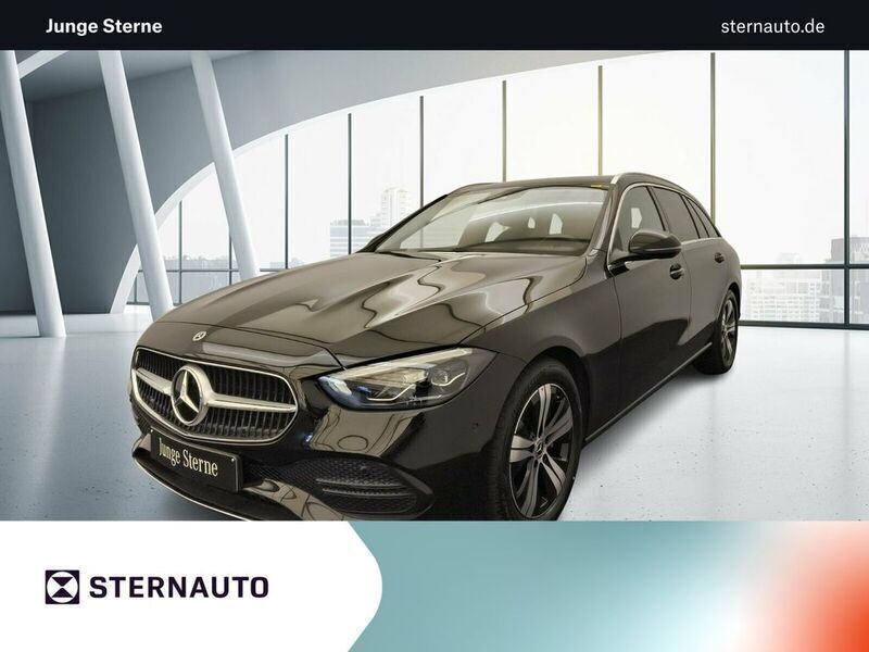 Schwarz Gebraucht 2024 Mercedes C180 Advanced Limousine | 33.558 € (Superpreis) - Bild 1/4
