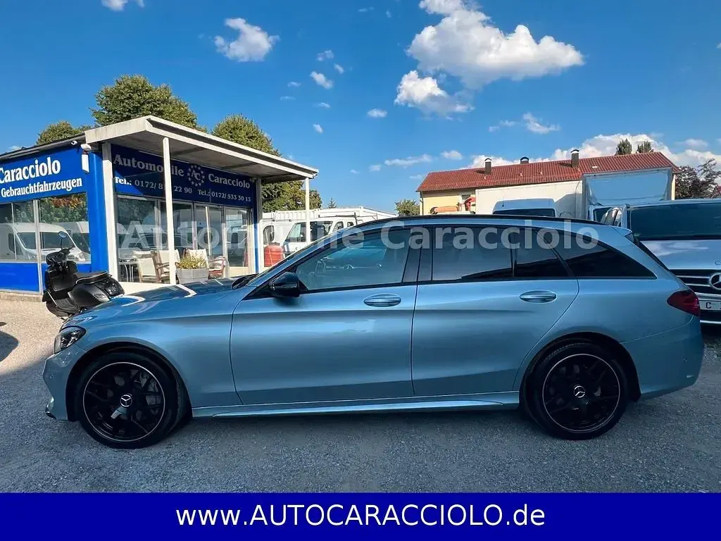 Gebraucht Mercedes C250 AMG line 204 PS (150 kW) 2017 Blau Limousine