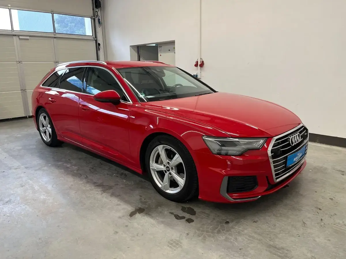 Gebraucht Audi A6 S-Line 204 PS (150 kW) 2021 Rot Kombi