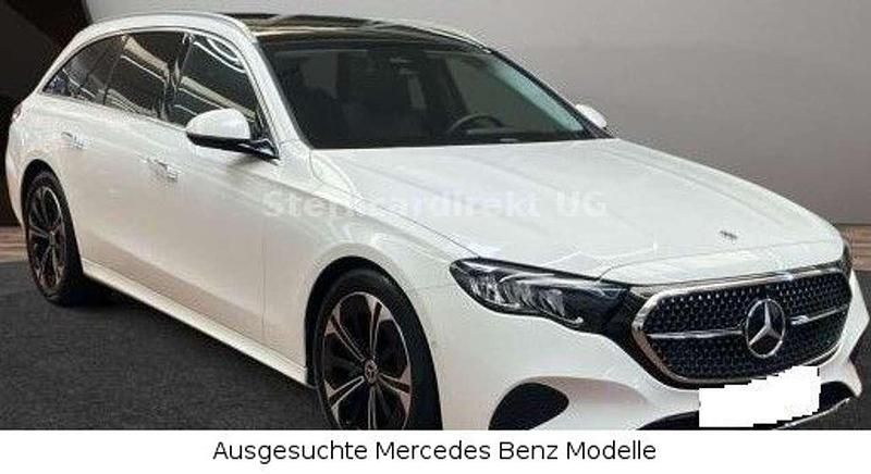 Polarweiß Gebraucht 2024 Mercedes E300 Avantgarde Kombi | 54.890 € (Superpreis) - Bild 1/4