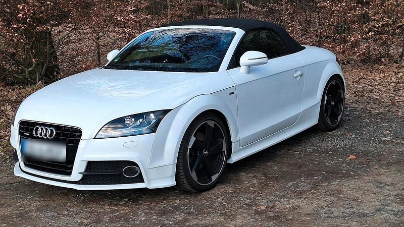 Gebraucht Audi TT Roadster S-line plus 211 PS (155 kW) 2012 Weiß Cabrio