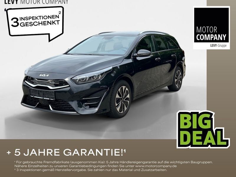 1k zilinaschwarz met Gebraucht 2024 Kia Ceed Sportswagon Spirit Kombi | 23.490 € (Superpreis) - Bild 1/4