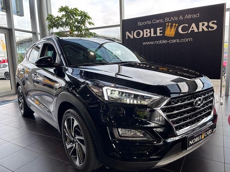 Phantom black Gebraucht 2019 Hyundai Tucson Premium SUV | 24.590 € (Teuer) - Bild 1/4