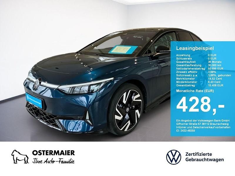 Aquamarinblau Gebraucht 2025 VW ID.7 GTX Limousine | 50.695 € - Bild 1/4