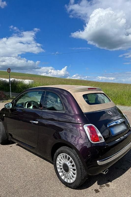 Gebraucht Fiat 500C 95 PS (69 kW) 2015 Violet Cabrio