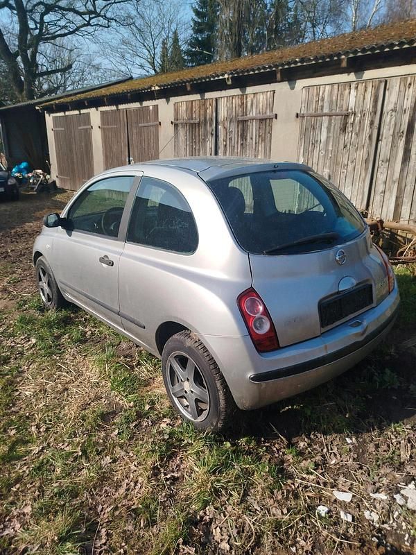 Gebraucht Nissan Micra 2008 Silber Kleinwagen