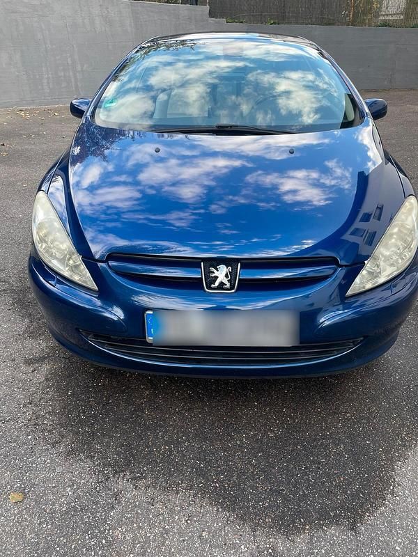 Blau Gebraucht 2005 Peugeot 307 CC Cabrio | 1.000 € (Superpreis) - Bild 1/4