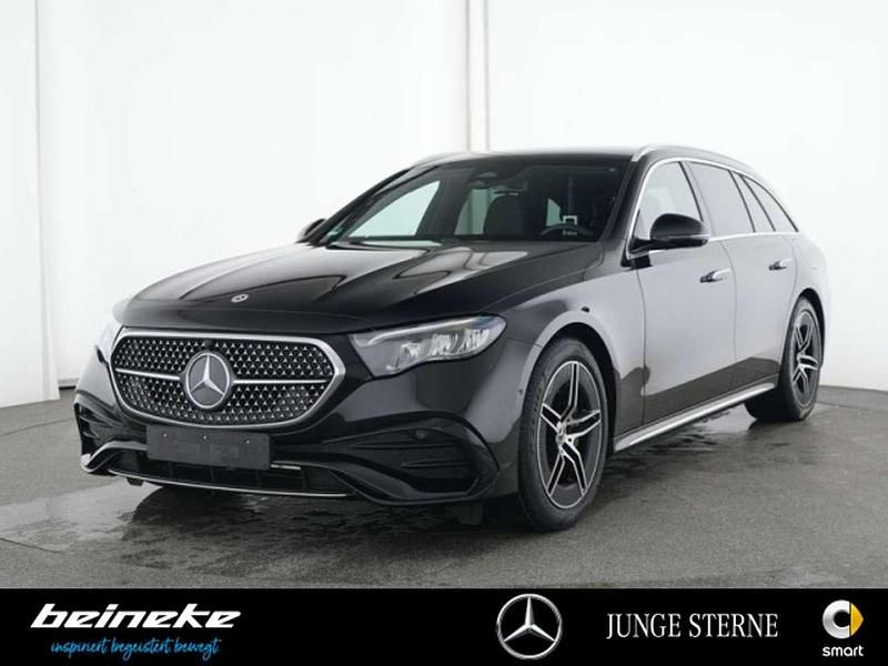 Lack obsidianschwarz Gebraucht 2024 Mercedes E300 AMG Kombi | 50.950 € (Superpreis) - Bild 1/4