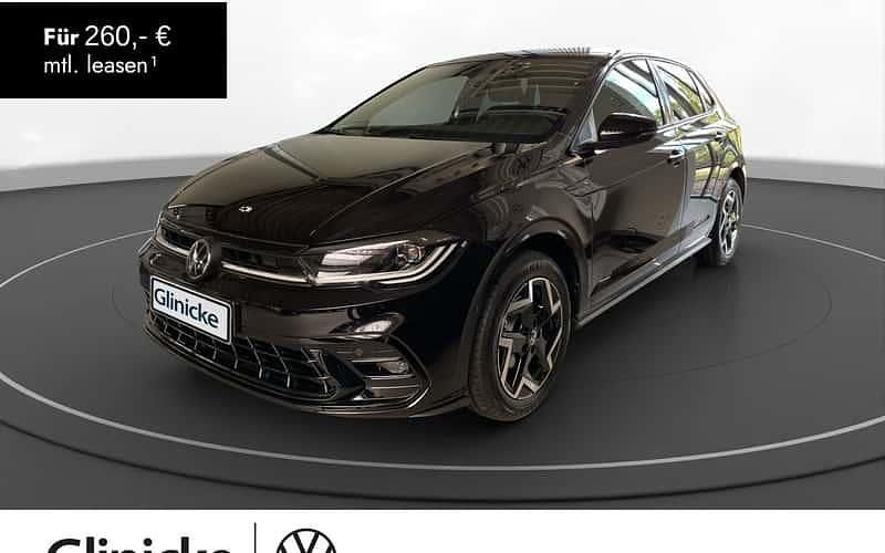 Deep black perleffekt Neu 2025 VW Polo R-line Limousine | 30.781 € - Bild 1/4