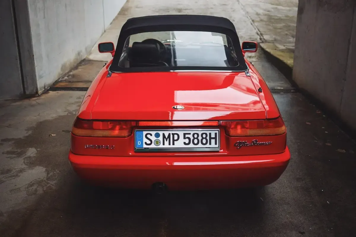 Gebraucht Alfa Romeo Spider 120 PS (88 kW) 1993 Rot Cabrio
