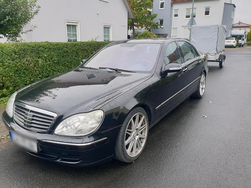 Schwarz Gebraucht 2005 Mercedes S500 Limousine | 5.999 € (Superpreis) - Bild 1/4