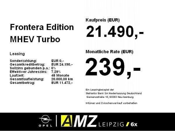 Orange (kanyon orange) Neu 2025 Opel Frontera Edition SUV | 21.490 € (Superpreis) - Bild 1/1