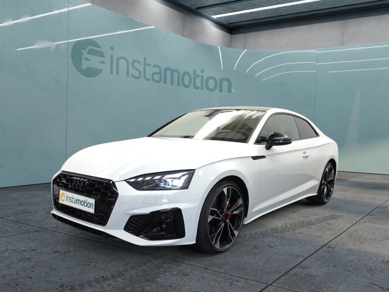 Weiß Gebraucht 2024 Audi A5 Sport Coupé | 50.899 € (Superpreis) - Bild 1/4