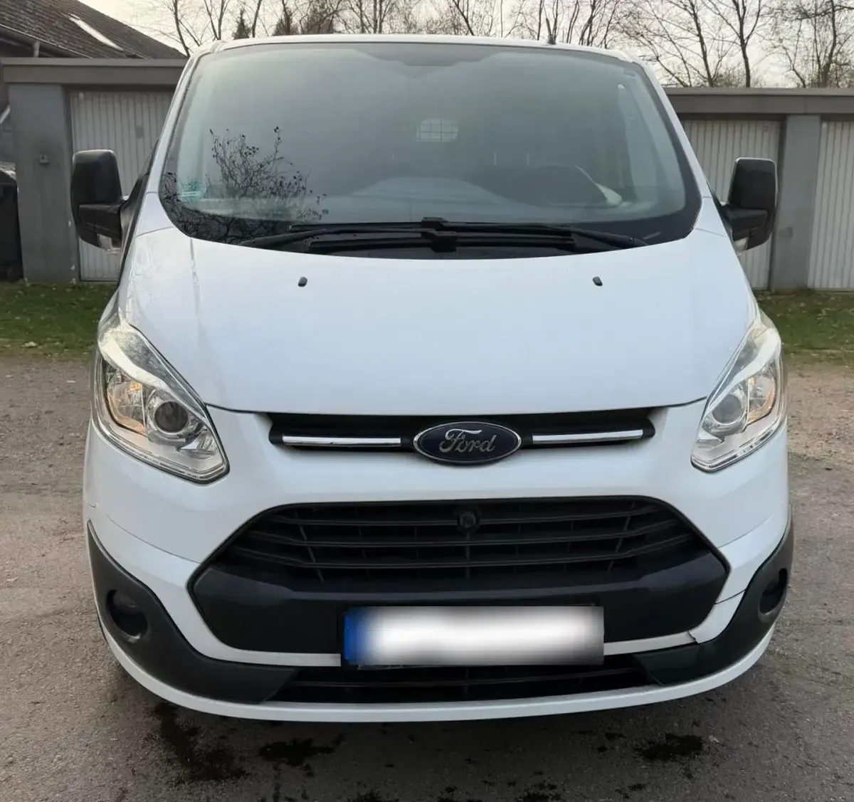 Usata Ford Transit Custom 101 CV (74 kW) 2013 Bianco Furgone