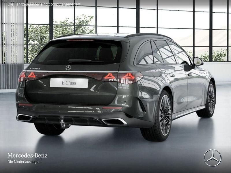 Gebraucht Mercedes E220 AMG line 197 PS (144 kW) 2026 Obsidianschwarz Limousine