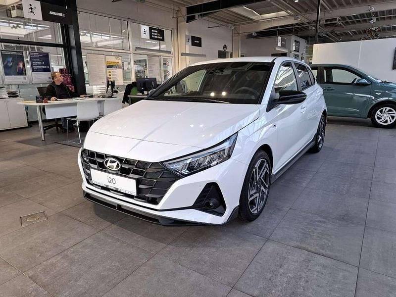 Gebraucht Hyundai i20 N Line 101 PS (74 kW) 2024 Atlas white Kleinwagen