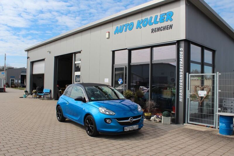 Blau Gebraucht 2017 Opel Adam Open Air Kleinwagen | 10.500 € (Fairer Preis) - Bild 1/4