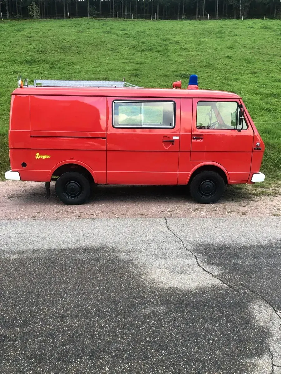 Gebraucht VW LT 90 PS (66 kW) 1985 Rot Van / Kleinbus
