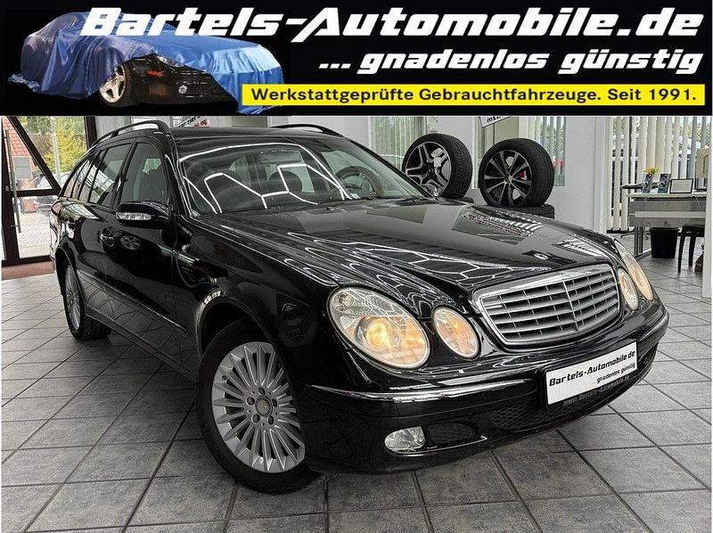 Schwarz Gebraucht 2003 Mercedes E220 Elegance Kombi | 3.950 € (Fairer Preis) - Bild 1/4