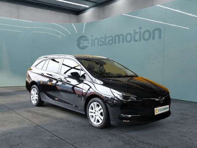 Gebraucht Opel Astra Edition 122 PS (89 kW) 2020 Schwarz Kombi