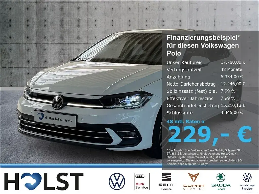 Gebraucht VW Polo Style 95 PS (69 kW) 2022 Kleinwagen