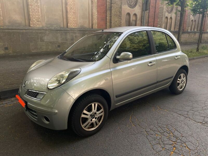 Silber Gebraucht 2007 Nissan Micra Visia Kleinwagen | 2.700 € (Etwas zu teuer) - Bild 1/4