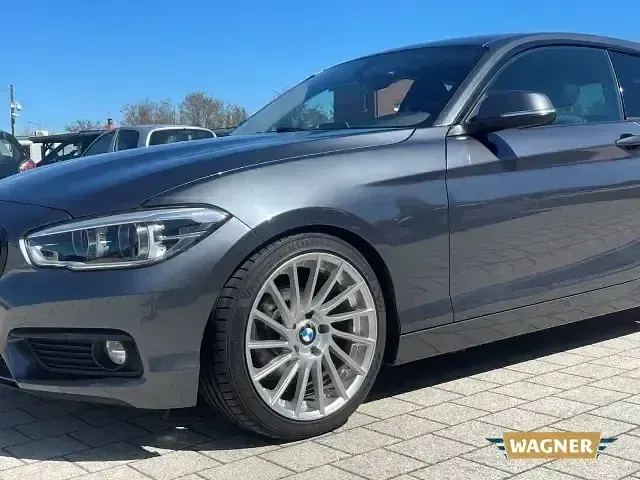 Gebraucht BMW 116 Advantage 109 PS (80 kW) 2017 Grau Kleinwagen