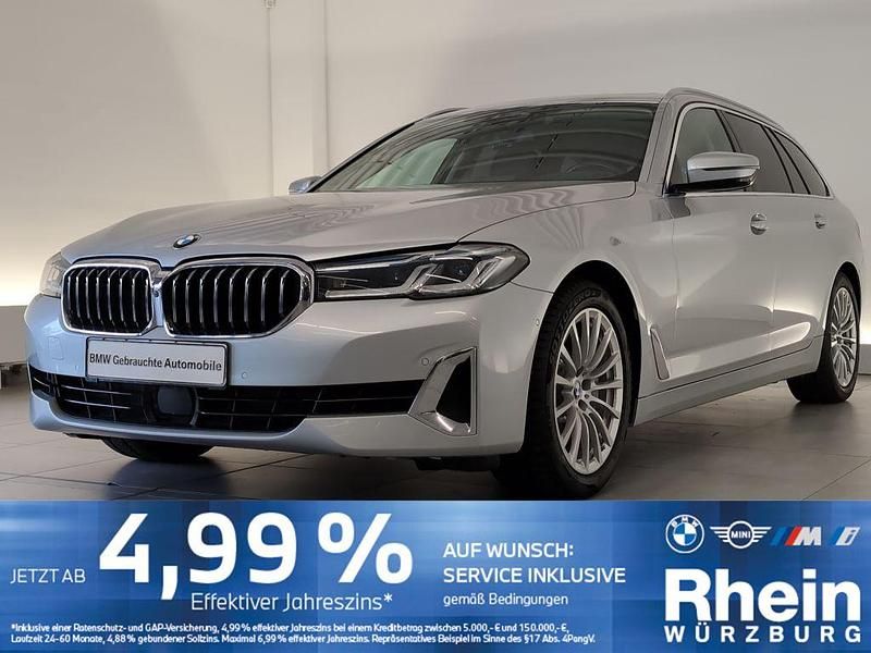 Silber Gebraucht 2020 BMW 530 Luxury Line Kombi | 32.820 € - Bild 1/4