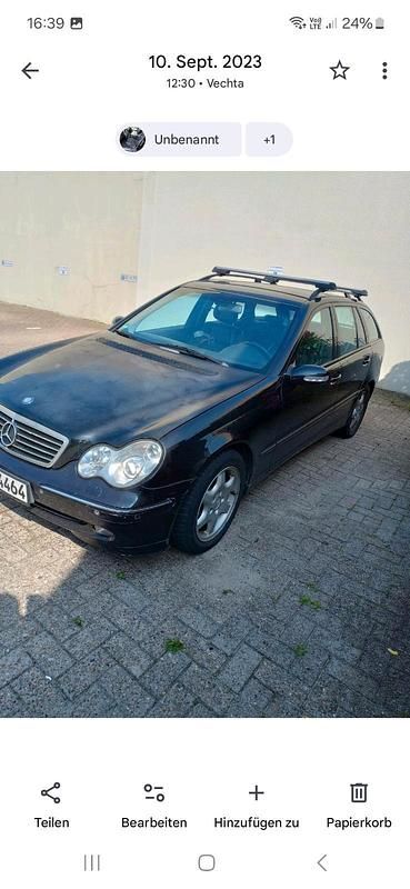 Gebraucht Mercedes 220 Avantgarde 2003 Schwarz Kombi