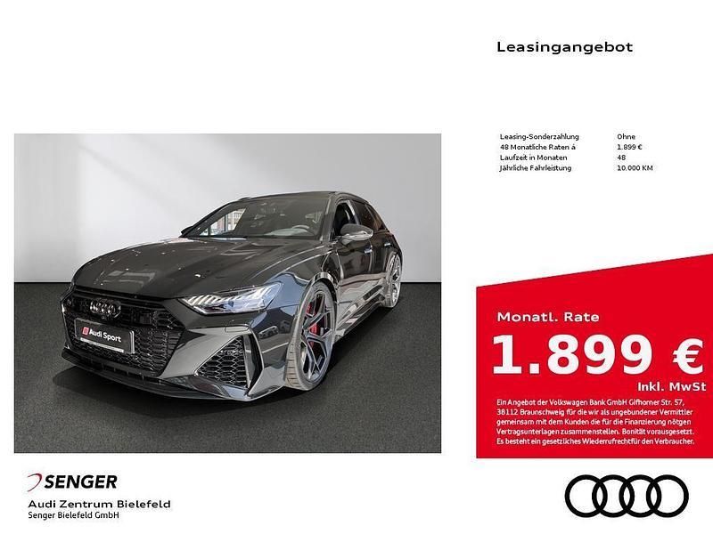 Schwarz Neu 2025 Audi RS6 Performance Kombi | 180.845 € - Bild 1/4