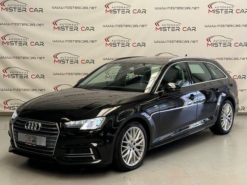 Schwarz Gebraucht 2017 Audi A4 S-Line Kombi | 15.980 € (Superpreis) - Bild 1/4