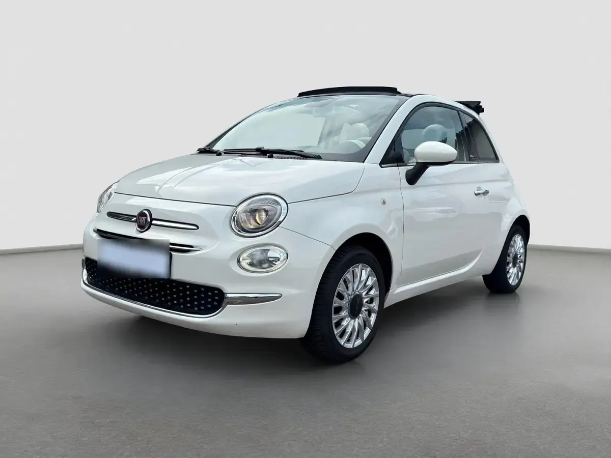 Gebraucht Fiat 500 Lounge 69 PS (50 kW) 2018 Weiß Cabrio