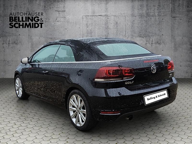 Gebraucht VW Golf Cabriolet Trendline 105 PS (77 kW) 2011 Schwarz Cabrio