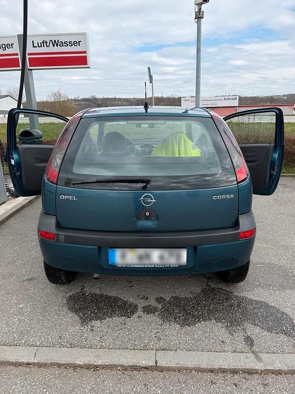 Gebraucht Opel Corsa 58 PS (42 kW) 2002 Blau Kleinwagen