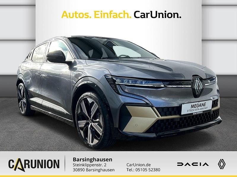 Gebraucht Renault Megane E-Tech Iconic 160 kW (218 PS) 2024 Dolomitgrau, black pearlschwarz metallic Limousine