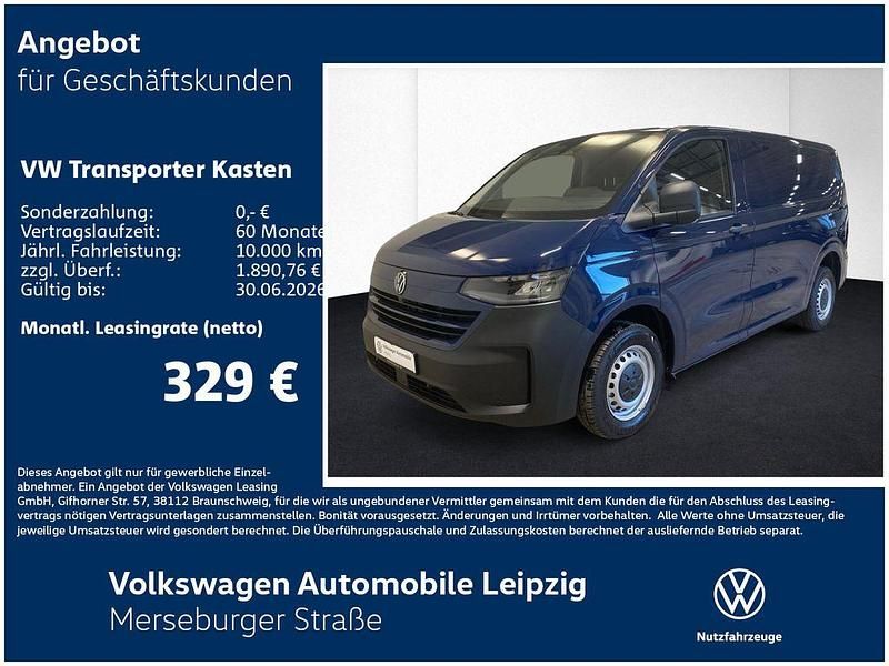 Neu VW Transporter 110 PS (80 kW) 2026 Blau Van