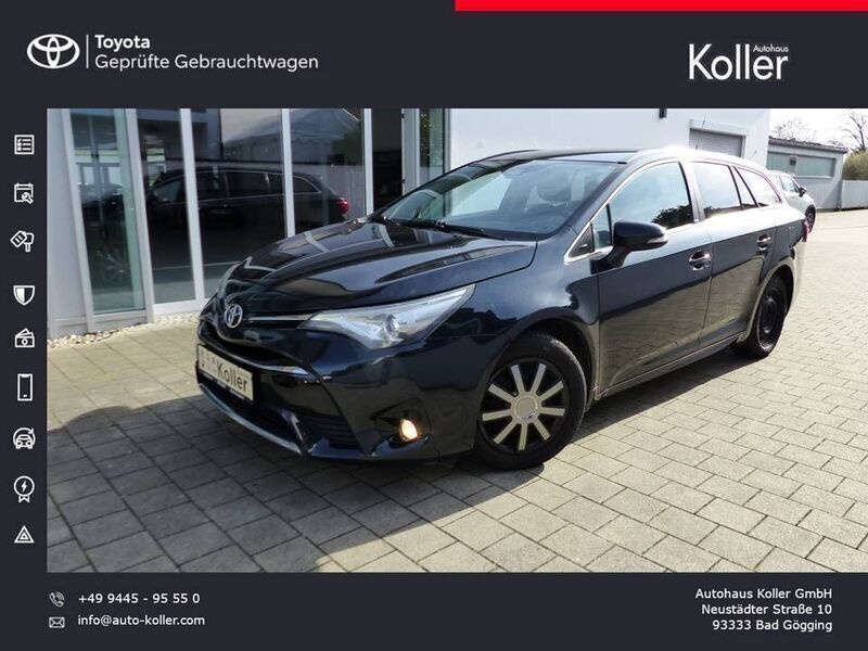 Blau Gebraucht 2017 Toyota Avensis Edition-S Kombi | 14.900 € (Fairer Preis) - Bild 1/4