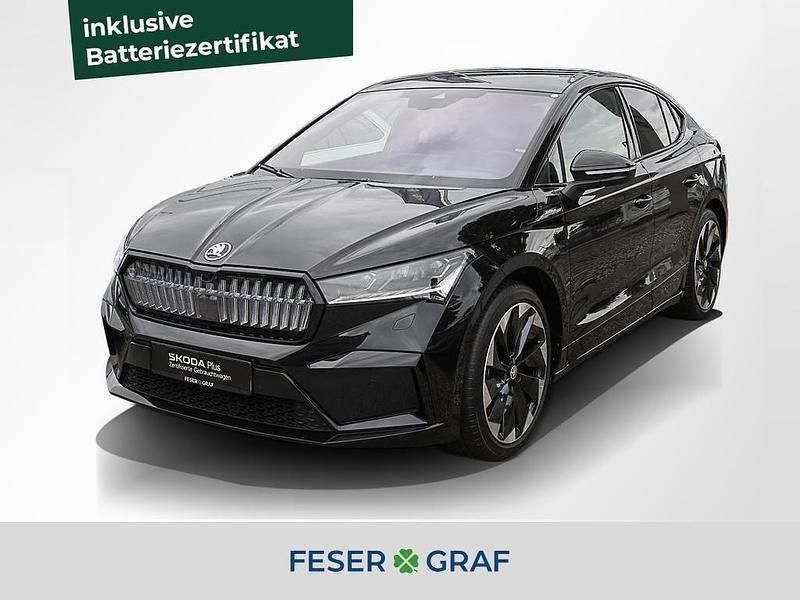 Black magic perleffekt Gebraucht 2025 Skoda Enyaq iV SportLine SUV | 43.740 € (Fairer Preis) - Bild 1/4
