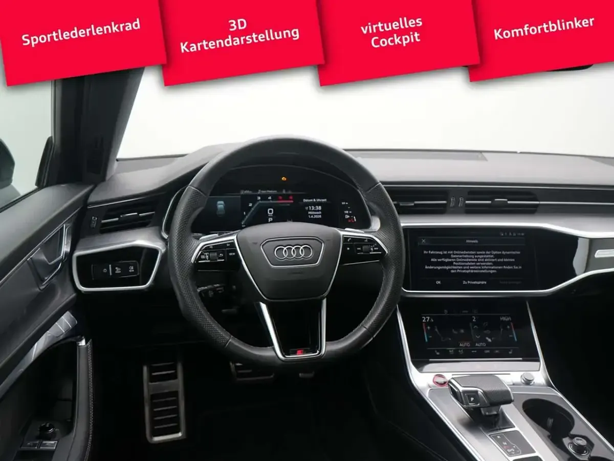 Gebraucht Audi S6 Ambiente 344 PS (253 kW) 2022 Mythosschwarz metallic Kombi