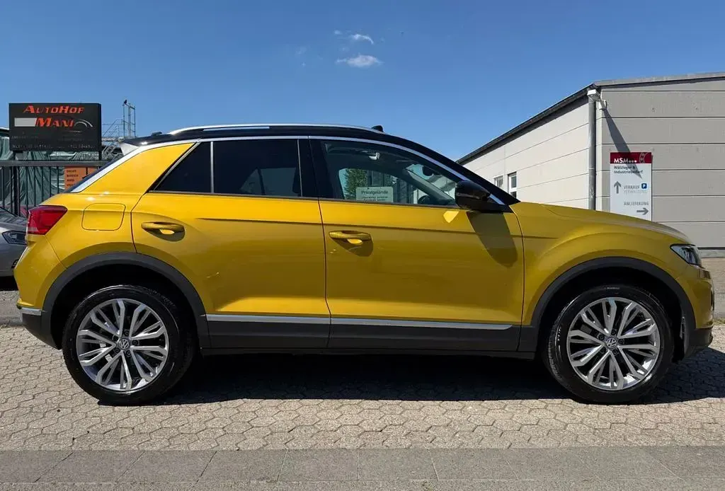 Gebraucht VW T-Roc Style 150 PS (110 kW) 2018 Gelb SUV