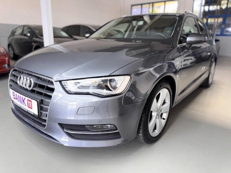 Monsungrau metallic Gebraucht 2016 Audi A3 Ambition Kleinwagen | 15.490 € (Fairer Preis) - Bild 1/4