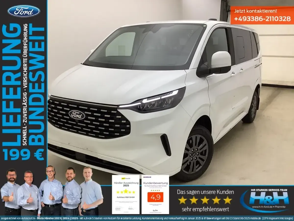 Occasion Ford Tourneo Custom Titanium 136 ch (100 kW) 2025 Van
