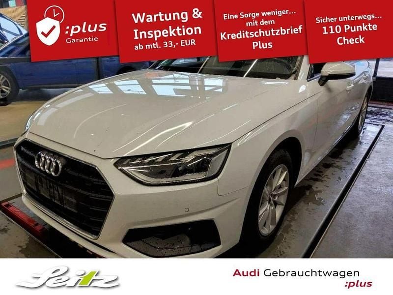 Gletscherweiß metallic Gebraucht 2022 Audi A4 Ambiente Kombi | 20.999 € (Fairer Preis) - Bild 1/3
