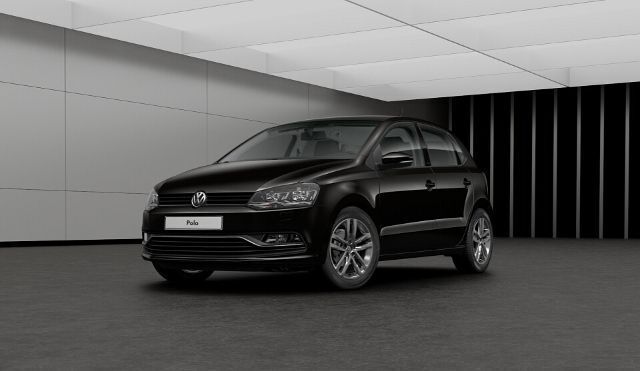 Gebraucht VW Polo Allstar 90 PS (66 kW) 2016 Schwarz metallic Kleinwagen